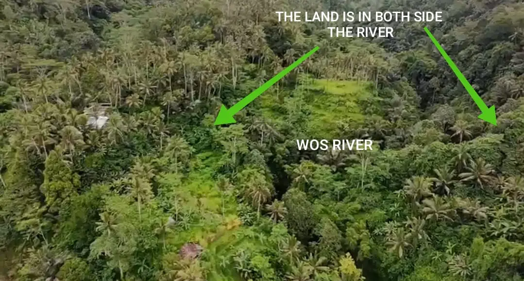 Premium Riverside & Waterfall Land For Development Pujung Ubud